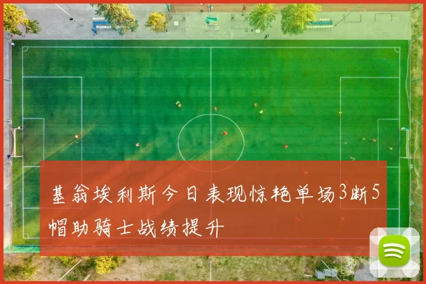基翁埃利斯今日表现惊艳单场3断5帽助骑士战绩提升